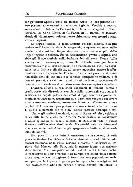 L'agricoltura coloniale organo dell'Istituto agricolo coloniale italiano e dell'Ufficio agrario sperimentale dell'Eritrea