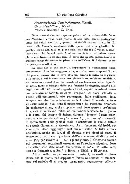 L'agricoltura coloniale organo dell'Istituto agricolo coloniale italiano e dell'Ufficio agrario sperimentale dell'Eritrea