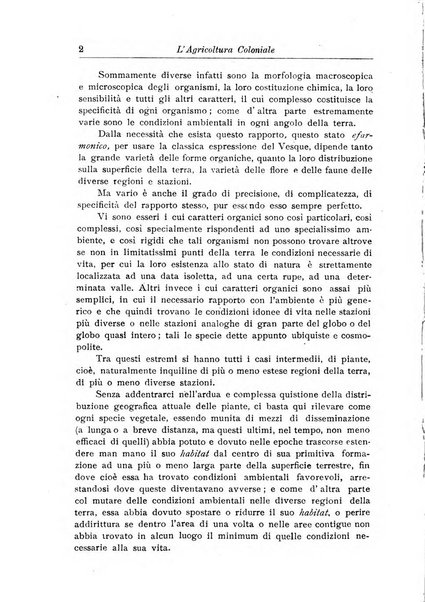 L'agricoltura coloniale organo dell'Istituto agricolo coloniale italiano e dell'Ufficio agrario sperimentale dell'Eritrea