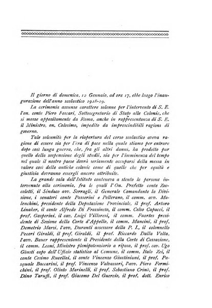 L'agricoltura coloniale organo dell'Istituto agricolo coloniale italiano e dell'Ufficio agrario sperimentale dell'Eritrea