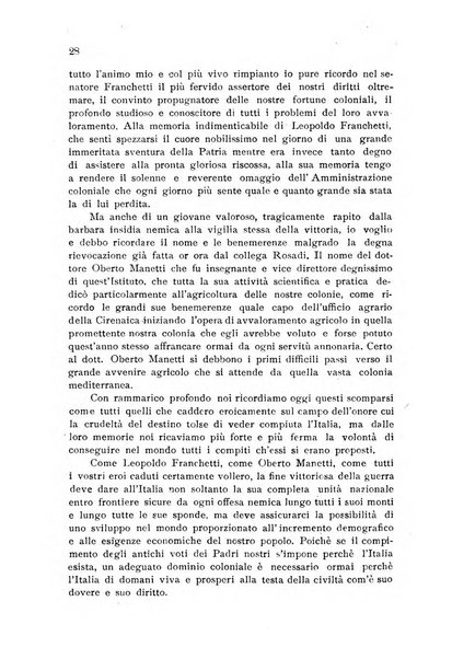 L'agricoltura coloniale organo dell'Istituto agricolo coloniale italiano e dell'Ufficio agrario sperimentale dell'Eritrea