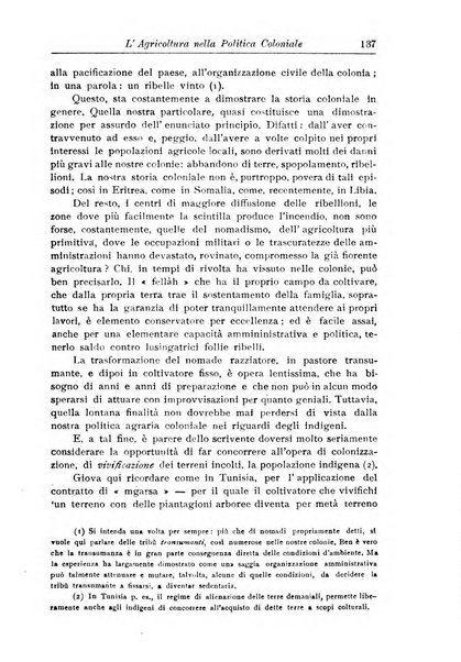 L'agricoltura coloniale organo dell'Istituto agricolo coloniale italiano e dell'Ufficio agrario sperimentale dell'Eritrea