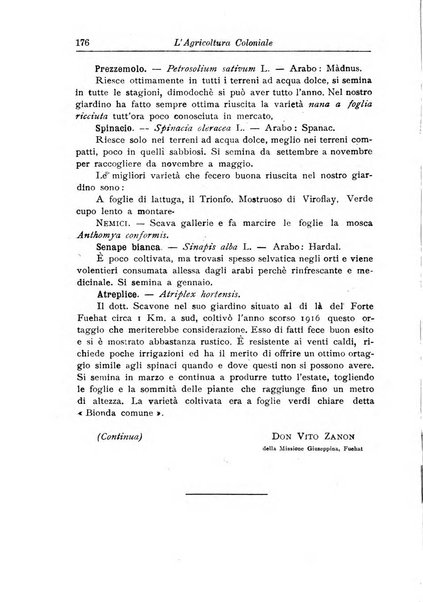 L'agricoltura coloniale organo dell'Istituto agricolo coloniale italiano e dell'Ufficio agrario sperimentale dell'Eritrea