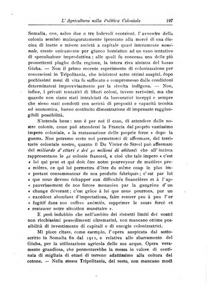 L'agricoltura coloniale organo dell'Istituto agricolo coloniale italiano e dell'Ufficio agrario sperimentale dell'Eritrea