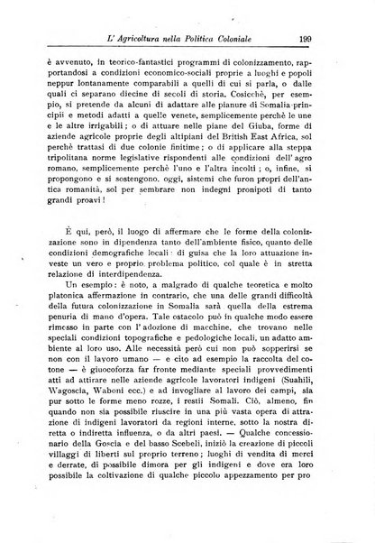 L'agricoltura coloniale organo dell'Istituto agricolo coloniale italiano e dell'Ufficio agrario sperimentale dell'Eritrea