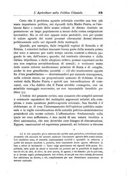 L'agricoltura coloniale organo dell'Istituto agricolo coloniale italiano e dell'Ufficio agrario sperimentale dell'Eritrea