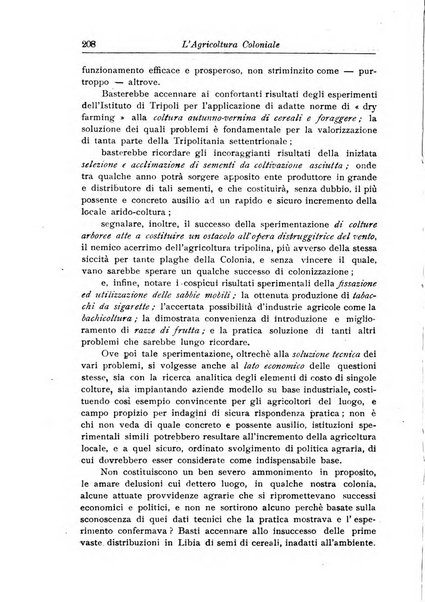 L'agricoltura coloniale organo dell'Istituto agricolo coloniale italiano e dell'Ufficio agrario sperimentale dell'Eritrea