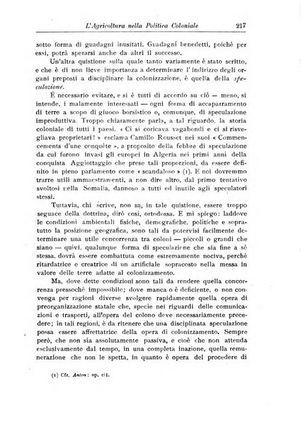 L'agricoltura coloniale organo dell'Istituto agricolo coloniale italiano e dell'Ufficio agrario sperimentale dell'Eritrea