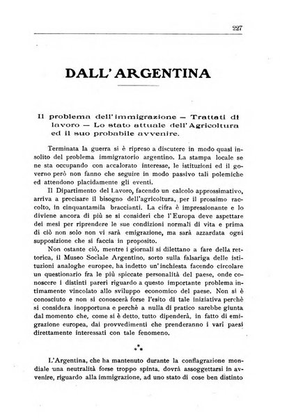 L'agricoltura coloniale organo dell'Istituto agricolo coloniale italiano e dell'Ufficio agrario sperimentale dell'Eritrea