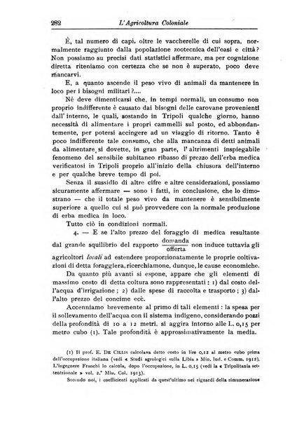 L'agricoltura coloniale organo dell'Istituto agricolo coloniale italiano e dell'Ufficio agrario sperimentale dell'Eritrea