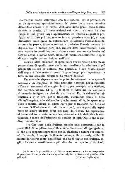 L'agricoltura coloniale organo dell'Istituto agricolo coloniale italiano e dell'Ufficio agrario sperimentale dell'Eritrea