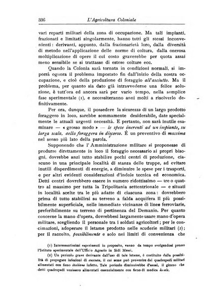 L'agricoltura coloniale organo dell'Istituto agricolo coloniale italiano e dell'Ufficio agrario sperimentale dell'Eritrea