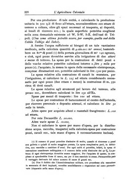 L'agricoltura coloniale organo dell'Istituto agricolo coloniale italiano e dell'Ufficio agrario sperimentale dell'Eritrea