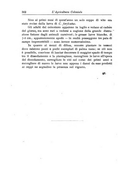 L'agricoltura coloniale organo dell'Istituto agricolo coloniale italiano e dell'Ufficio agrario sperimentale dell'Eritrea