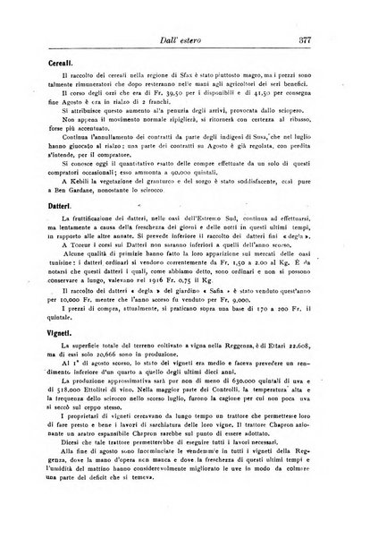 L'agricoltura coloniale organo dell'Istituto agricolo coloniale italiano e dell'Ufficio agrario sperimentale dell'Eritrea