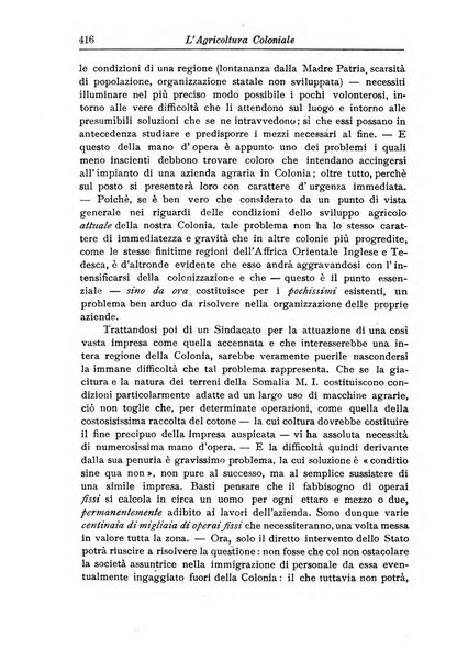 L'agricoltura coloniale organo dell'Istituto agricolo coloniale italiano e dell'Ufficio agrario sperimentale dell'Eritrea