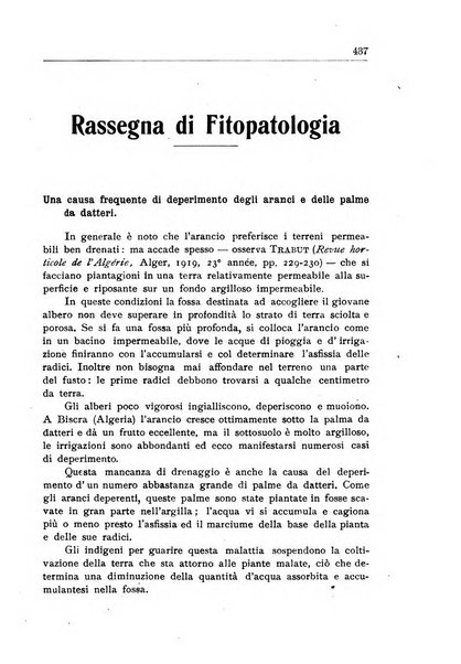 L'agricoltura coloniale organo dell'Istituto agricolo coloniale italiano e dell'Ufficio agrario sperimentale dell'Eritrea