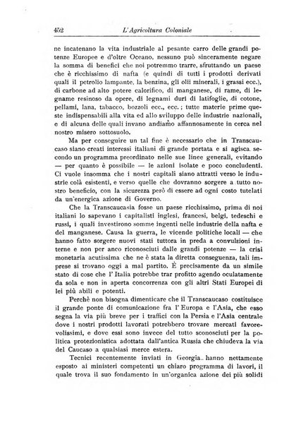 L'agricoltura coloniale organo dell'Istituto agricolo coloniale italiano e dell'Ufficio agrario sperimentale dell'Eritrea