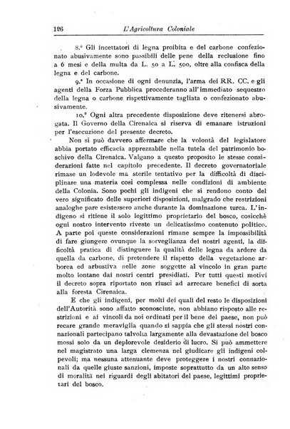 L'agricoltura coloniale organo dell'Istituto agricolo coloniale italiano e dell'Ufficio agrario sperimentale dell'Eritrea