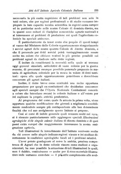 L'agricoltura coloniale organo dell'Istituto agricolo coloniale italiano e dell'Ufficio agrario sperimentale dell'Eritrea