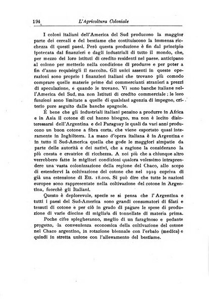 L'agricoltura coloniale organo dell'Istituto agricolo coloniale italiano e dell'Ufficio agrario sperimentale dell'Eritrea