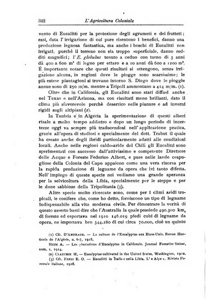 L'agricoltura coloniale organo dell'Istituto agricolo coloniale italiano e dell'Ufficio agrario sperimentale dell'Eritrea