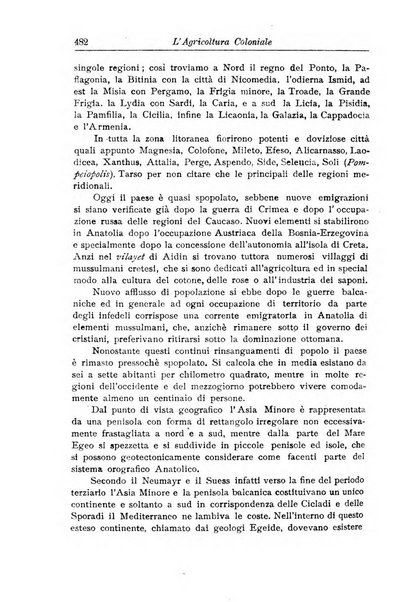 L'agricoltura coloniale organo dell'Istituto agricolo coloniale italiano e dell'Ufficio agrario sperimentale dell'Eritrea