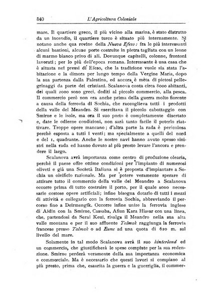 L'agricoltura coloniale organo dell'Istituto agricolo coloniale italiano e dell'Ufficio agrario sperimentale dell'Eritrea