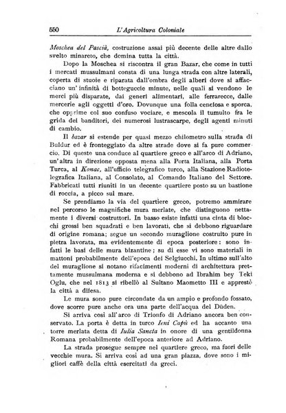 L'agricoltura coloniale organo dell'Istituto agricolo coloniale italiano e dell'Ufficio agrario sperimentale dell'Eritrea