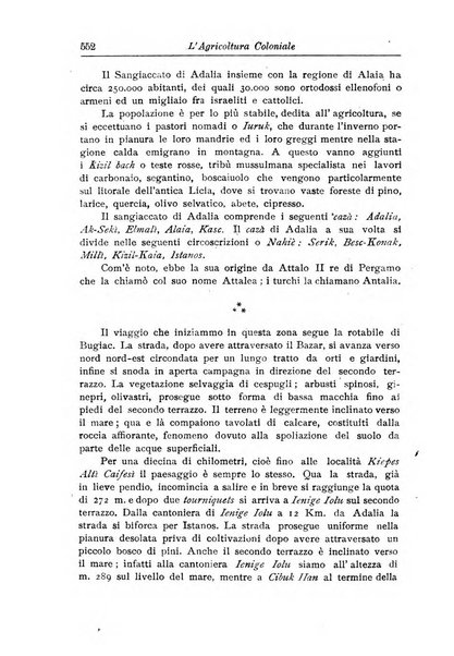 L'agricoltura coloniale organo dell'Istituto agricolo coloniale italiano e dell'Ufficio agrario sperimentale dell'Eritrea