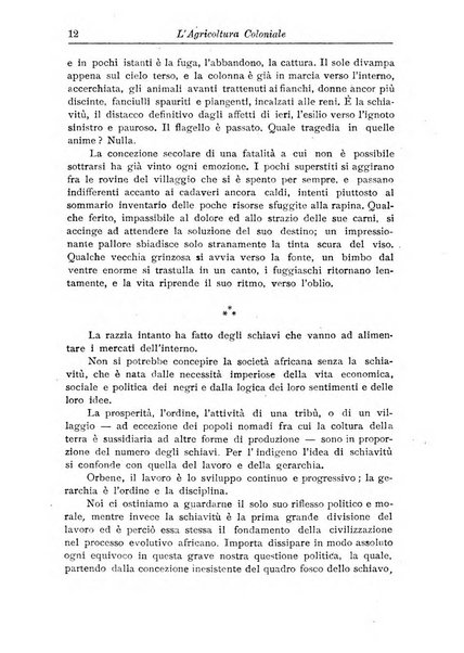 L'agricoltura coloniale organo dell'Istituto agricolo coloniale italiano e dell'Ufficio agrario sperimentale dell'Eritrea