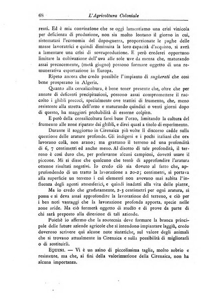 L'agricoltura coloniale organo dell'Istituto agricolo coloniale italiano e dell'Ufficio agrario sperimentale dell'Eritrea