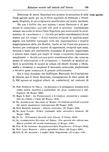 L'agricoltura coloniale organo dell'Istituto agricolo coloniale italiano e dell'Ufficio agrario sperimentale dell'Eritrea