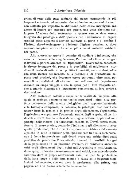 L'agricoltura coloniale organo dell'Istituto agricolo coloniale italiano e dell'Ufficio agrario sperimentale dell'Eritrea