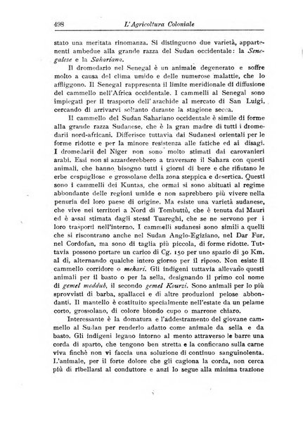 L'agricoltura coloniale organo dell'Istituto agricolo coloniale italiano e dell'Ufficio agrario sperimentale dell'Eritrea