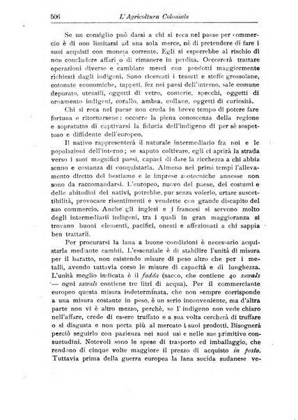 L'agricoltura coloniale organo dell'Istituto agricolo coloniale italiano e dell'Ufficio agrario sperimentale dell'Eritrea