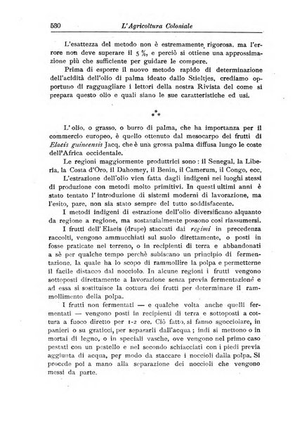 L'agricoltura coloniale organo dell'Istituto agricolo coloniale italiano e dell'Ufficio agrario sperimentale dell'Eritrea