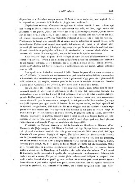 L'agricoltura coloniale organo dell'Istituto agricolo coloniale italiano e dell'Ufficio agrario sperimentale dell'Eritrea