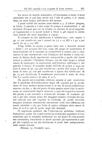 L'agricoltura coloniale organo dell'Istituto agricolo coloniale italiano e dell'Ufficio agrario sperimentale dell'Eritrea