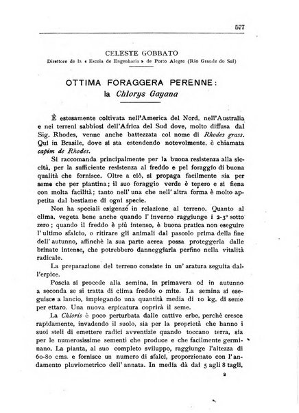 L'agricoltura coloniale organo dell'Istituto agricolo coloniale italiano e dell'Ufficio agrario sperimentale dell'Eritrea