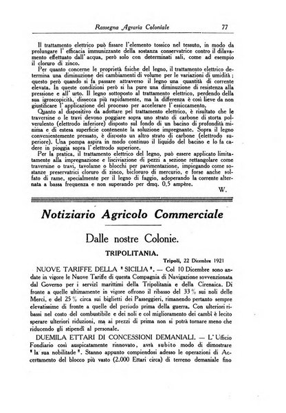 L'agricoltura coloniale organo dell'Istituto agricolo coloniale italiano e dell'Ufficio agrario sperimentale dell'Eritrea