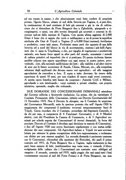 L'agricoltura coloniale organo dell'Istituto agricolo coloniale italiano e dell'Ufficio agrario sperimentale dell'Eritrea