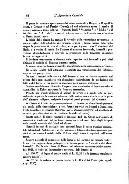 L'agricoltura coloniale organo dell'Istituto agricolo coloniale italiano e dell'Ufficio agrario sperimentale dell'Eritrea