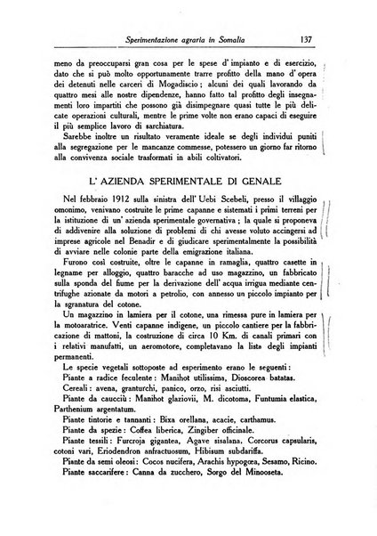 L'agricoltura coloniale organo dell'Istituto agricolo coloniale italiano e dell'Ufficio agrario sperimentale dell'Eritrea