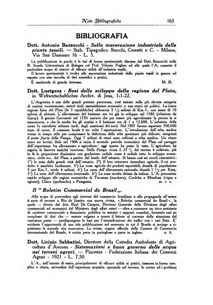 L'agricoltura coloniale organo dell'Istituto agricolo coloniale italiano e dell'Ufficio agrario sperimentale dell'Eritrea