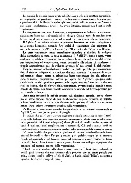 L'agricoltura coloniale organo dell'Istituto agricolo coloniale italiano e dell'Ufficio agrario sperimentale dell'Eritrea