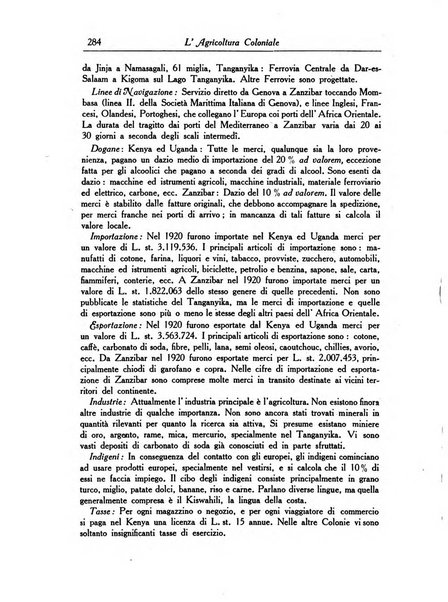 L'agricoltura coloniale organo dell'Istituto agricolo coloniale italiano e dell'Ufficio agrario sperimentale dell'Eritrea