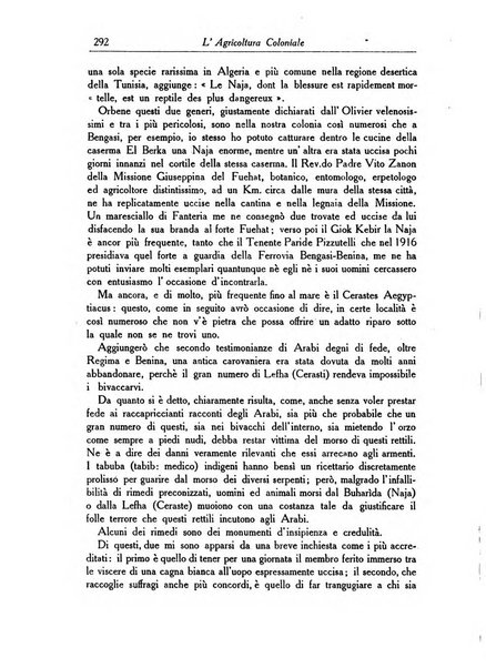 L'agricoltura coloniale organo dell'Istituto agricolo coloniale italiano e dell'Ufficio agrario sperimentale dell'Eritrea