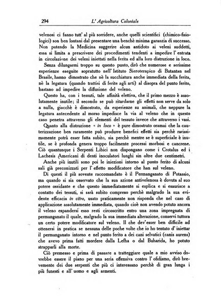 L'agricoltura coloniale organo dell'Istituto agricolo coloniale italiano e dell'Ufficio agrario sperimentale dell'Eritrea