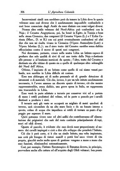 L'agricoltura coloniale organo dell'Istituto agricolo coloniale italiano e dell'Ufficio agrario sperimentale dell'Eritrea